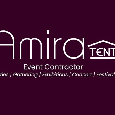 Amira-tent perusahaan yg bergerak di bidang sewa tenda pesta dan sewa berbagai perlengkapan alat pesta untuk perusahaan / perorangan yg ingin mengadakan event.