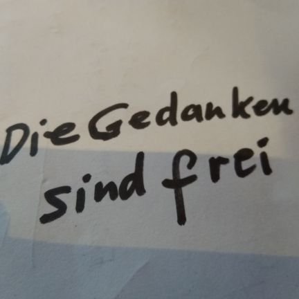 FREEDOM IS NOT FREE
Die Gedanken sind frei 
FREIHEIT GIBT`S NICHT GESCHENKT 🇩🇪Likes und Repost bedeuten nicht automatisch Zustimmung.