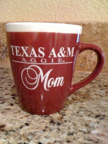 Became a Flaming Aggie Mom when Mark (class of 2005) became an Aggie.  Whoop!