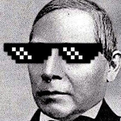 Entre los individuos, como entre las naciones, el respeto al derecho ajeno es la paz.
Arturo Juarez pa servirle a usted y al pueblo!
