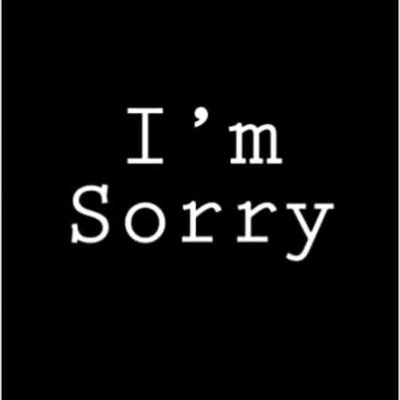 Here to apologize for wh!te women, and men. I know it’s not much, and the very least I can do. Its just one step of many. Let me know what to apologize for!