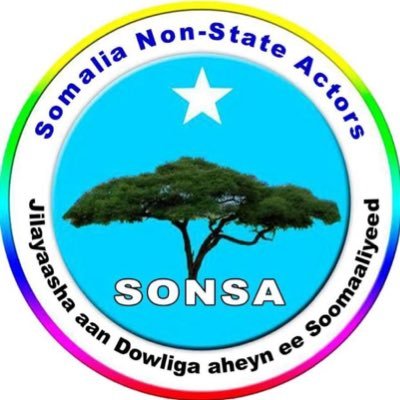 SONSA_NSA's profile picture. Official account of 𝐒𝐨𝐦𝐚𝐥𝐢𝐚 𝐍𝐨𝐧-𝐒𝐭𝐚𝐭𝐞 𝐀𝐜𝐭𝐨𝐫𝐬 ( previously known 𝐒𝐎𝐒𝐂𝐄𝐍𝐒𝐀). A Somali civil society platform established in 2008.