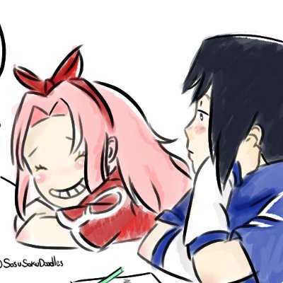 Doodles SasuSaku