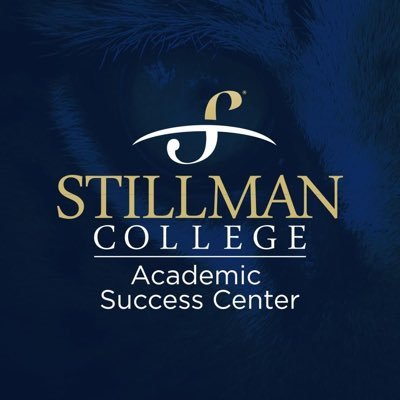 This is the official twitter account for the Stillman College Academic Success Center.