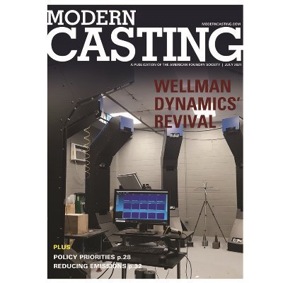 A production of @AmerFoundrySoc, Modern Casting is an award-winning magazine covering the metalcasting industry.