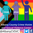 Albany County Crime Victim and Sexual Violence Center (CVSVC) provides services to crime victims in #albanyny.

Find us on Facebook & Instagram: @albanycvsvc