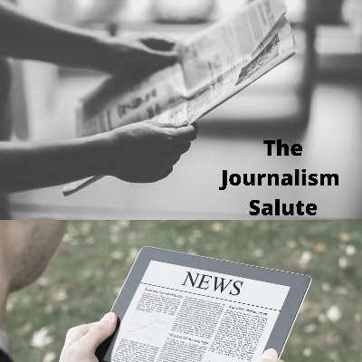 Podcast interviews with a diverse group of journalists about who they are &  what they do

Host: @markasimonsays
 
Email: journalismsalute@gmail.com. Listen👇👇