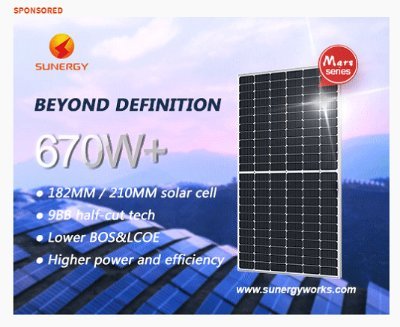 World's leading #solarpanel manufacturer.Top10 #solar supplier in China.specialized in #solarpanel#solarmodule
whatsapp+8613866150392
sunergy03@sunergyworks.com