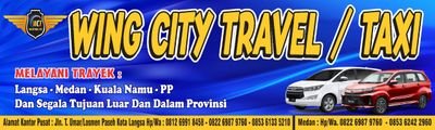 Wong city. Tadi langsa medan. Antar kota dan antar propinsi.