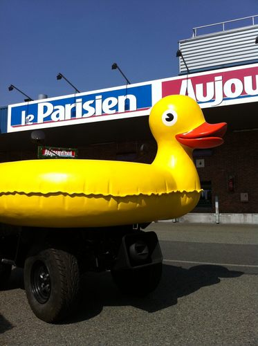 Les envoyés spéciaux des quotidiens Le Parisien et Aujourd'hui en France en direct de la Grande Boucle !