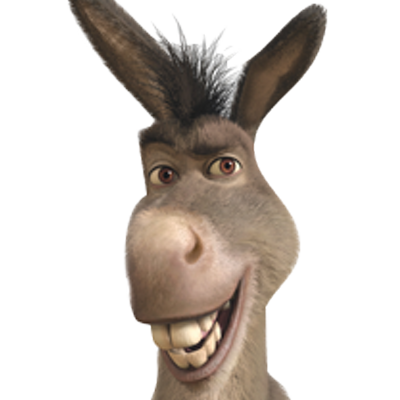 Burro shrek png