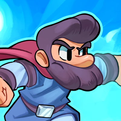 We made the 2D platformer Beard Blade - out now on Steam!