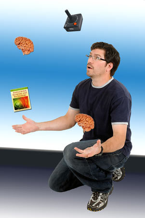 Juggler of human brains, e-learning and video games! Game-based learning authority and curriculum design mastermind!