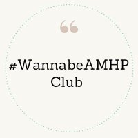 #WannabeAMHP Club (@wannabeamhp) 's Twitter Profile Photo
