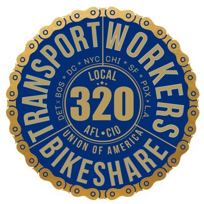 TWU National Bikeshare Local 320 NYC • BOS • DC • CHI • SF • PDX • NJ • DET • LA