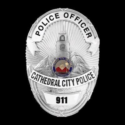 Official Twitter account of the Cathedral City Police Dept. | Follow us: Instagram: cathedral_city_police | Facebook: Cathedral City Police | Not monitored 24/7