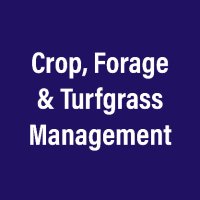 Crop, Forage & Turfgrass Management(@cropforageturf) 's Twitter Profile Photo