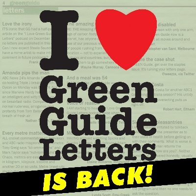 Visit i♥ Grn Guide Letters Profile