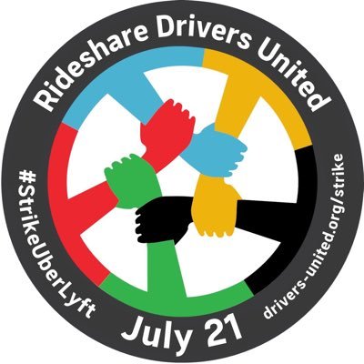 Demand higher pay & workplace rights for All Rideshare Drivers.