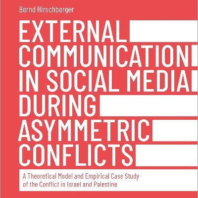 Conflict & peace research in the age of social media & AI
Follow, RT ≠ support, personal views
Contact: Dr. B. Hirschberger - SocialMediaConflict(at)gmx(dot)de