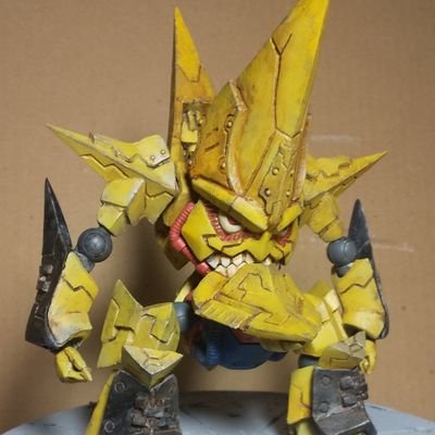 ゾイドやグレンラガン好きです！ワンフェスに出すためガンメンを色々製作中です。