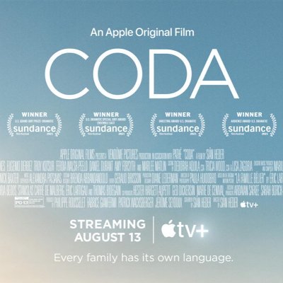 As a CODA (Child of Deaf Adults) Ruby is the only hearing person in her deaf family. When the family's fishing business is threatened