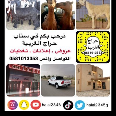 موقع حراج سناب الغربية (@Halal2345G) / Twitter