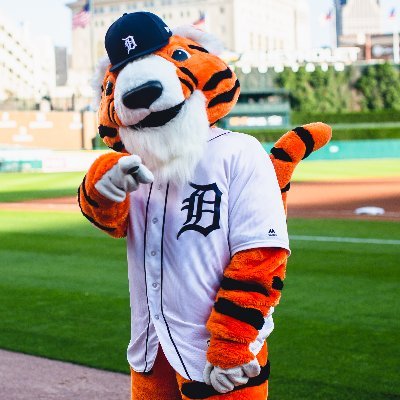 Detroit's favorite mascot and the BIGGEST @Tigers fan around. #RepDetroit