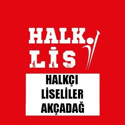 Halkçı Liseliler Malatya/Akçadağ ilçe örgütü “Yolumuz Mustafa Kemal’in yolu,rehberimiz Bursa Nutku.” -Bilgi,iletişim ve üyelik için dm 📩