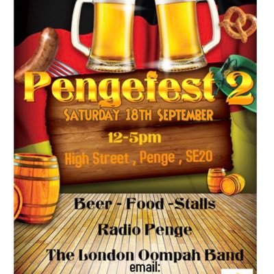 Bringing Oktoberfest to Penge High Street 🍺 sponsored by The Penge Traders and The Penge Bid
