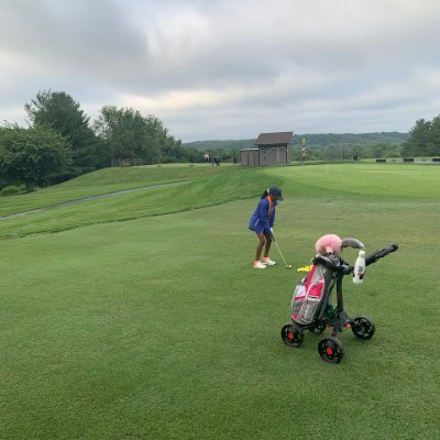 MyraPone's profile picture. #blackgirlsgolf #juniorgolfer