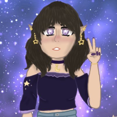 Stellaria_502's profile picture. Sup! Faceless bilingual twitch streamer hitting the media on Twitter!