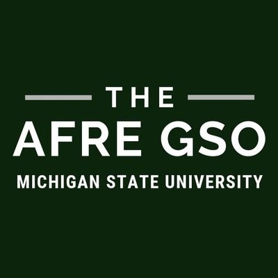 Official account of the Graduate Student Organization (GSO) at the Department of Agricultural, Food and Resource Economics (AFRE) in Michigan State University.