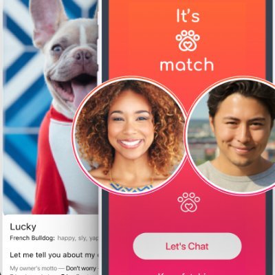 Pet-lovers dating app for friends, pet-playdate or a date for you! | Founder: Sheryl Matthys, author/dog trainer, relationship expert