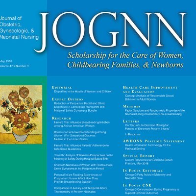 Journal of Obstetric, Gynecologic and Neonatal Nursing: Scholarship for the Care of Women, Childbearing Families & Newborns