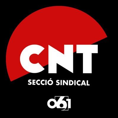 🔥 Sección sindical del 061 en @CNT_Barcelona
🔥 Explotad@s por @Serveo_com
❌ Ni liberad@s ni subvenciones
🔴 seccio.061@barcelona.cnt.es