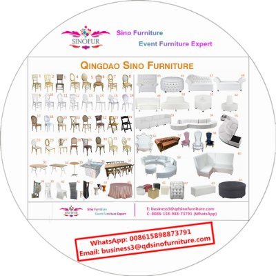 ※ Event / Wedding Furniture Expert※ ※ ※ WhatsApp: 0086-158 988 73791
※ ※ Email: business3@qdsinofurniture.com