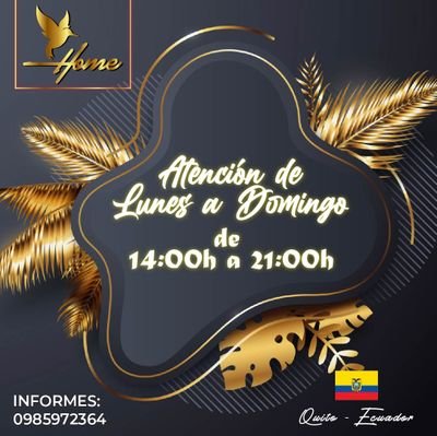 Spa, Sauna, Restaurante  PICAFLOR HOME Quito norte sector la Carolina pasaje sena  y av. Shyris a la altura de la isla floreana atención a partir de las 14:00 h