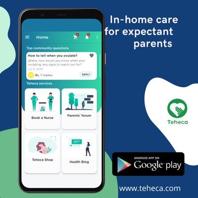 Connecting new and expectant mothers to nurses for in-home checkups DOWNLOAD  🚀 https://t.co/2pi6Ni9zIZ, powered by @tehecaug