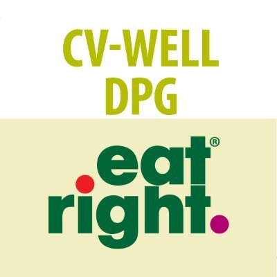 The CV-Well @eatrightPRO dietetic practice group equips members to be the nutrition experts in promoting cardiovascular health, well-being, & physical activity.