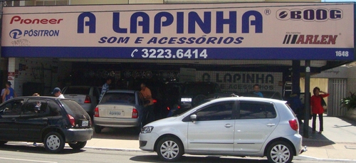A lapinha som e acessórios, tudo em segurança e qualidade para você e seu carro se sentir em casa!!!

Tel: 3223.6414