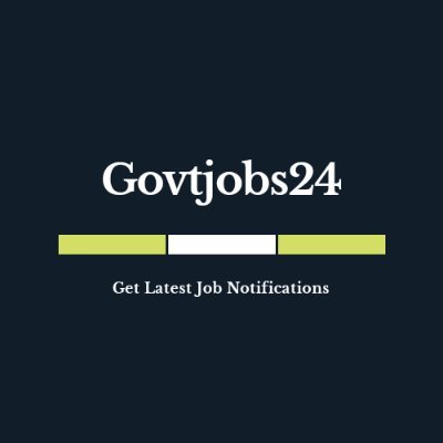 Jobs24Govt's profile picture. Welcome to Govtjobs24- A great place to get latest government jobs notifications all across India.