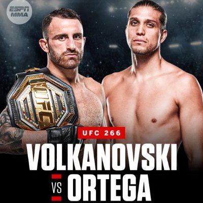 UFC 266 Volkanovski vs Ortega Live Stream Free #UFC #ufc266ppv #ufc266card #ufc266news #UFCstream #ufc266 #ufc266live 
@UFC266stream #ufc266stream #Volkanov