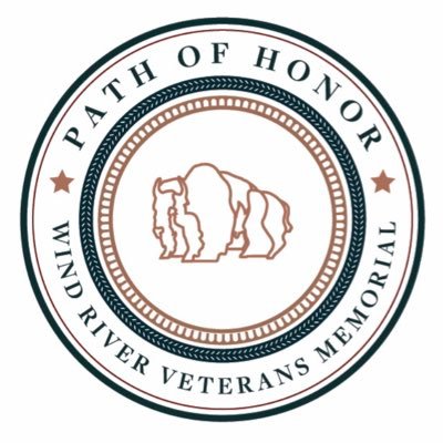 The Path of Honor - Wind River Veterans Memorial is a tribute to all military service members who live within the boundaries of the Wind River Reservation in Wy
