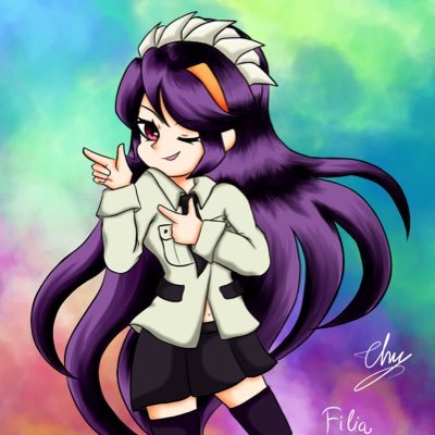 I love to draw my Ocs, Homestuck char, Skullgirls…. Bà Mắm đây 😆