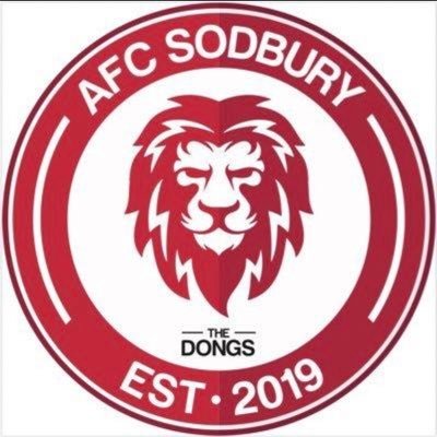 AFC Sodbury. Bristol Premier Sunday League Division 1. EST 2020. UTS🔴⚪️⚽️