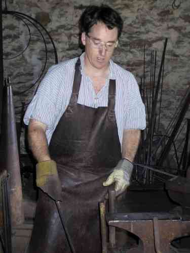 I am a professional blacksmith.  I own a company called Forged In Canada that does custom and whole sale work.