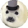 He/Him. Australian. 

The seal is from Shutterstock. I added the hat.