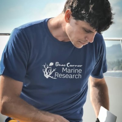 Marine Biologist / Coral Restoration Practitioner.   
Director & Founder - Blue Corner Marine Research.
Lecturer - Vancouver Island University.