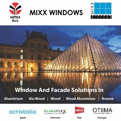 Mixx Widows is a one stop shop for all windows and facade solutions 
Visit us on https://t.co/2BGoB9guXQ